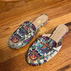 Multi- colored Mules